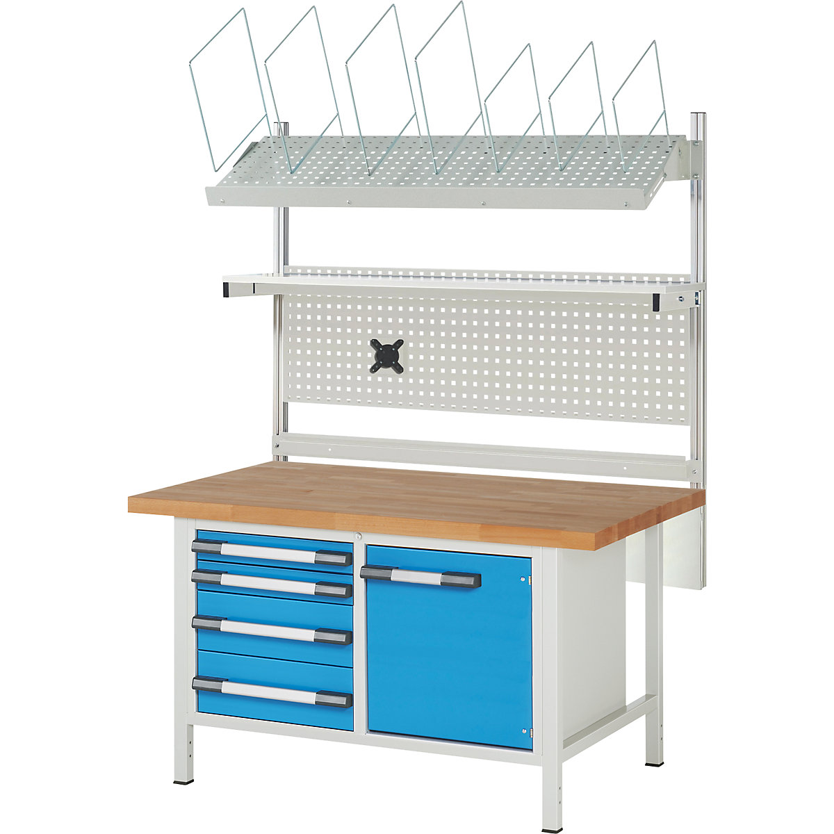 eurokraft pro 8000 Workbench Light Gray 1500x900 10