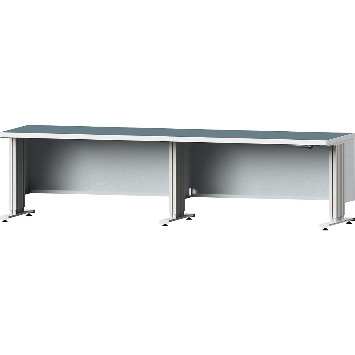 ANKE Electric Height-Adjustable Workbench Solid Beech 150x80cm 10