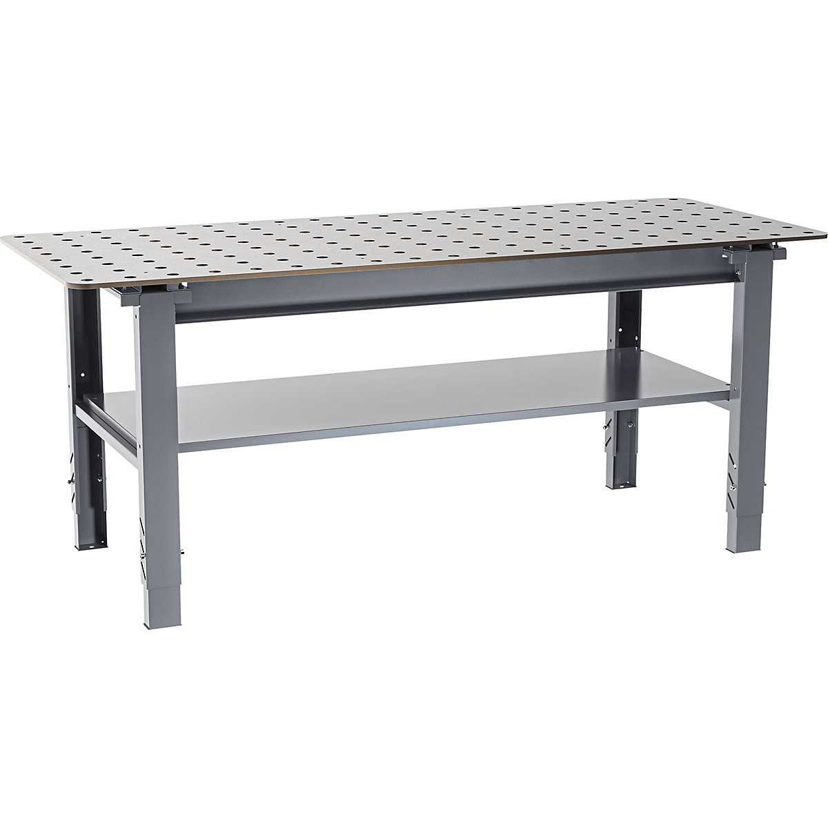 kaiserkraft Welding Table Steel Gray 2000x800 mm 2