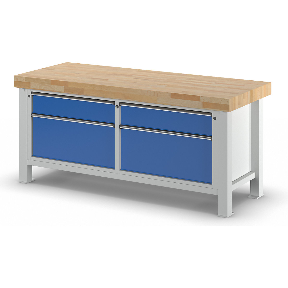 ANKE Heavy Duty Workbench Solid Beech 2000x800mm 5