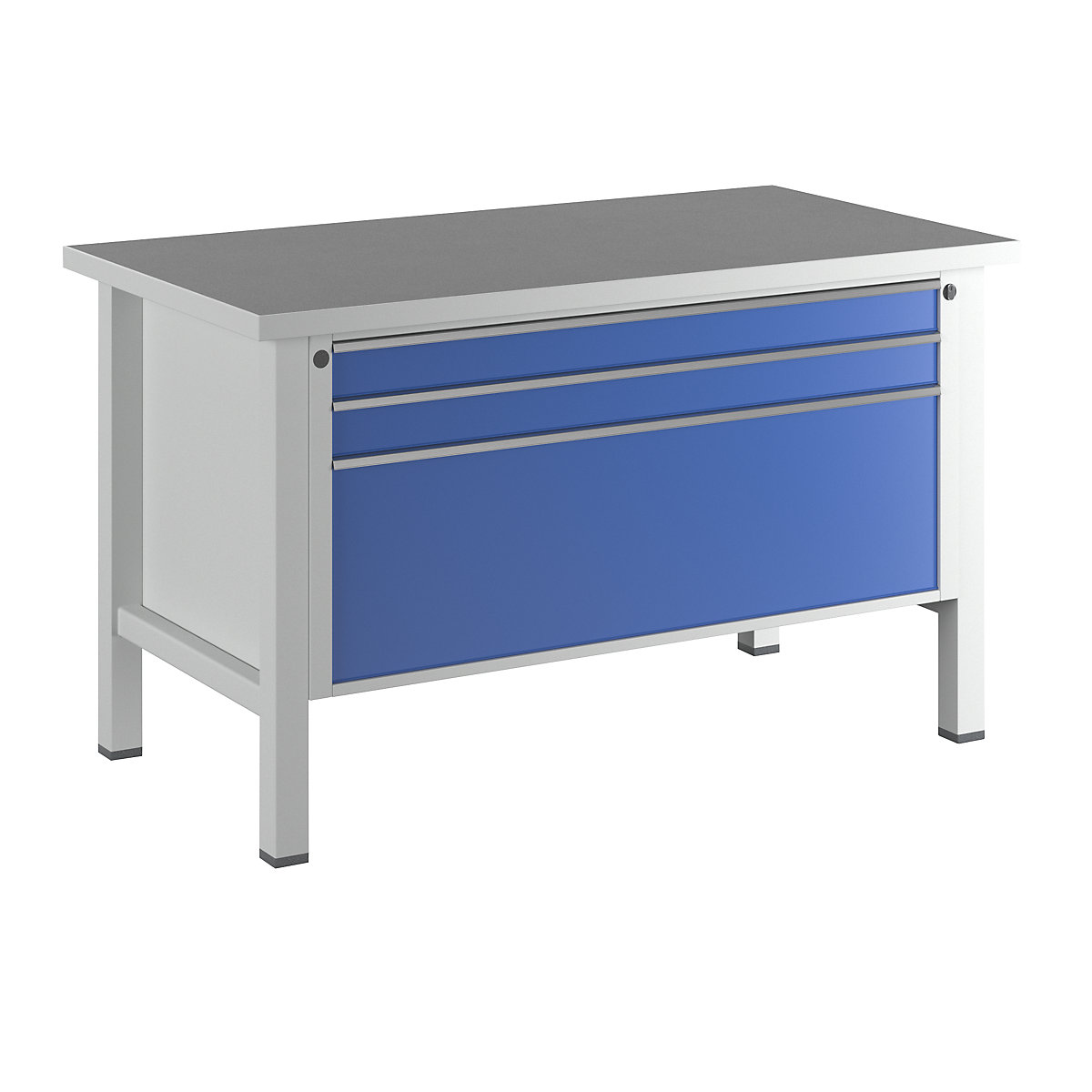ANKE Workbench Frame Steel Light Gray / Blue 1500x800x890 mm 3