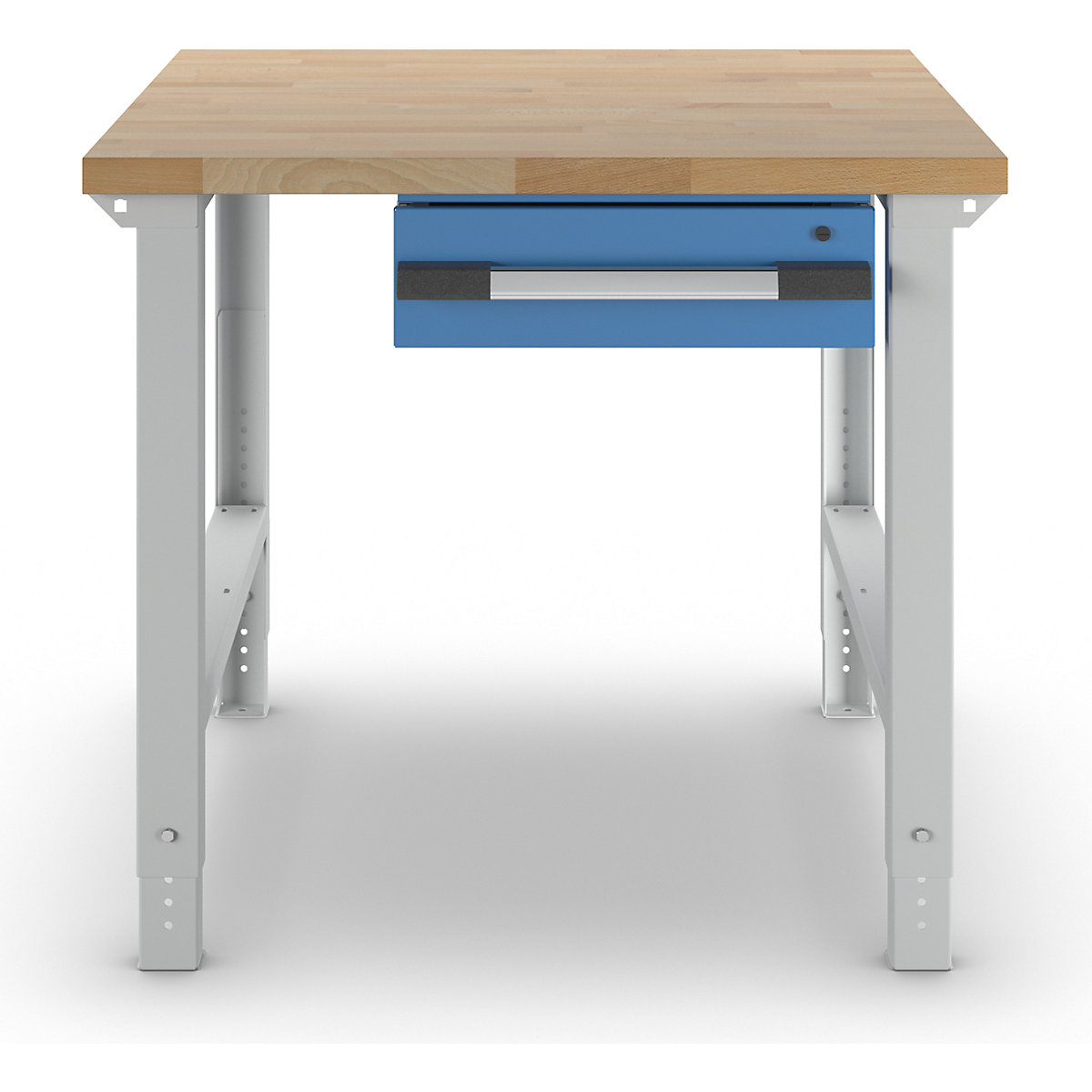 eurokraft pro Workbench Modular System Series 7000 1 Drawer Light Blue/Light Grey 1000x900mm 10