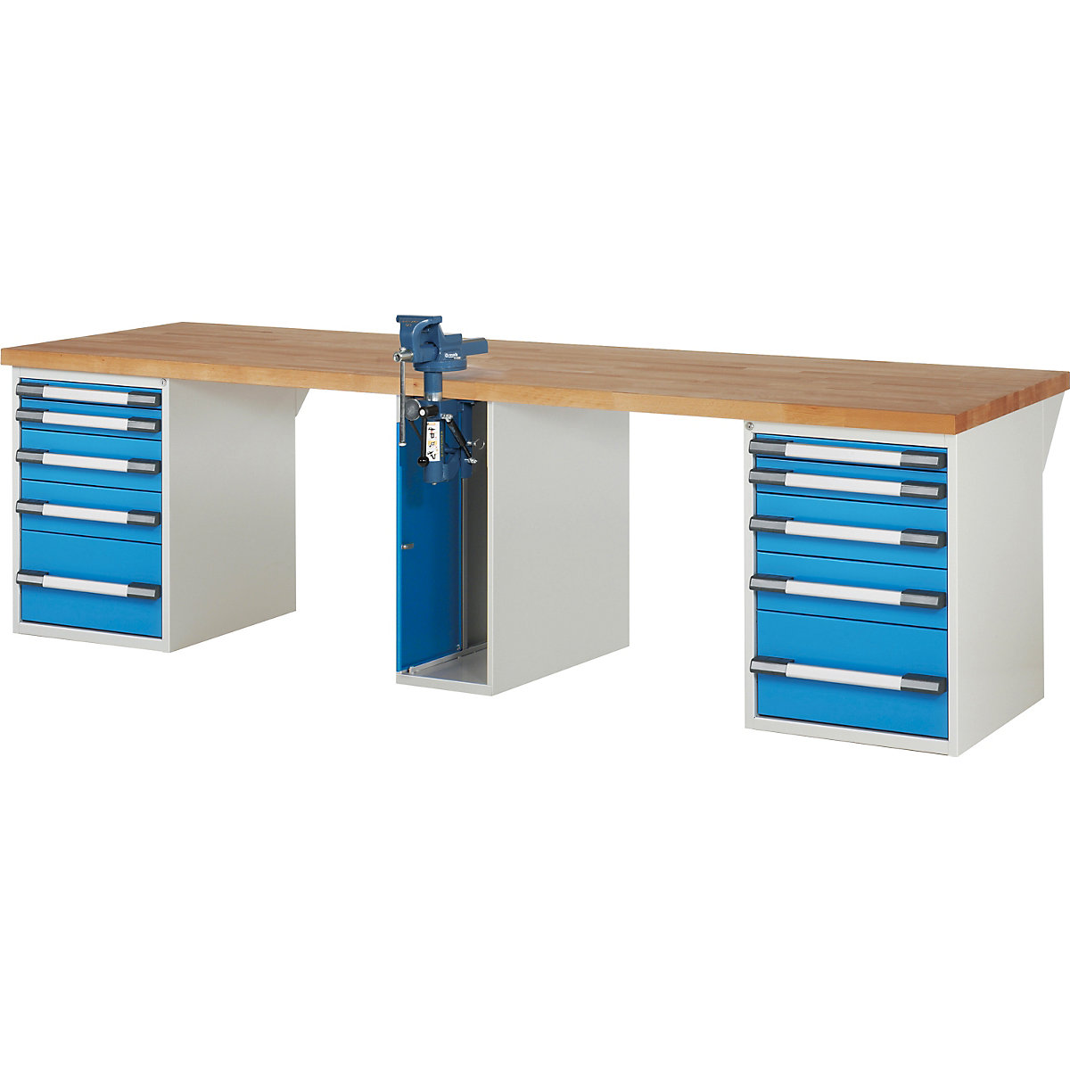 eurokraft pro 7000 Workbench Light Gray 3