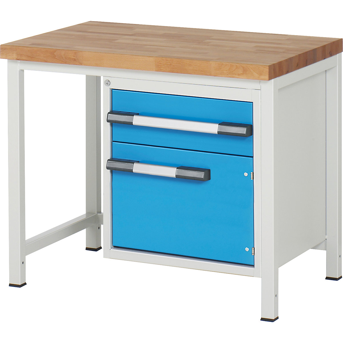 Werkbank, Gestellbauweise Serie 8000 eurokraft pro (Produktabbildung 2)-1