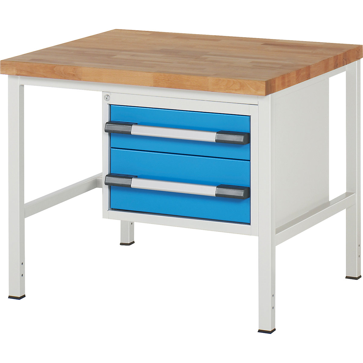 Werkbank, Gestellbauweise Serie 8000 eurokraft pro (Produktabbildung 2)-1