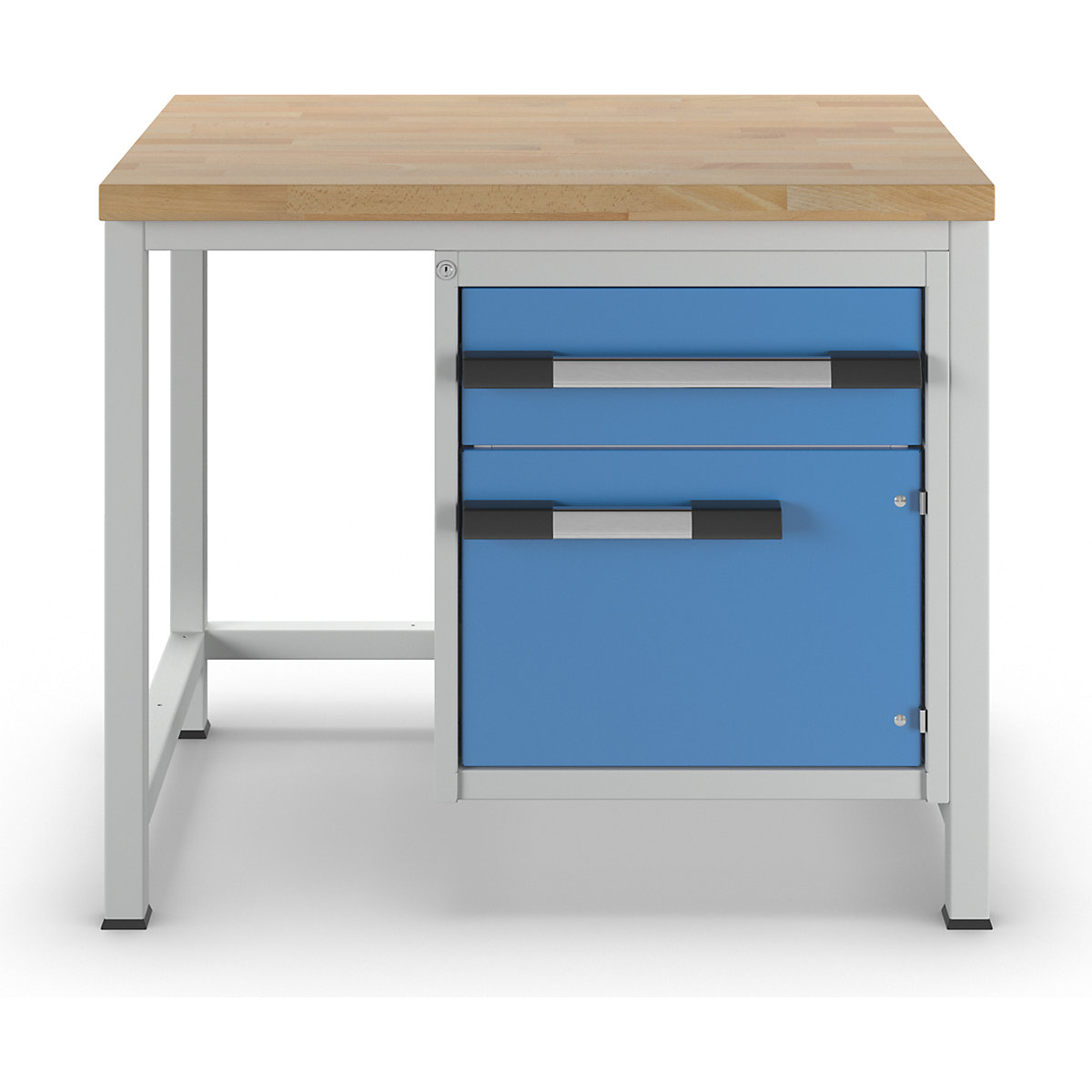 Werkbank, Gestellbauweise Serie 8000 eurokraft pro (Produktabbildung 3)-2