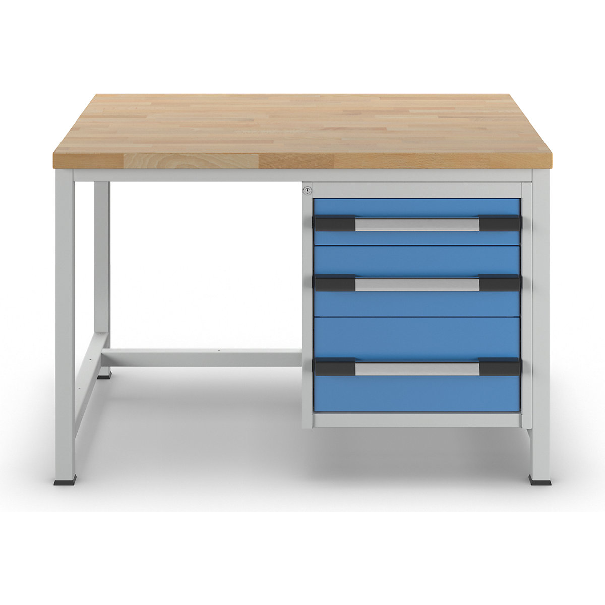 eurokraft pro 8000 Workbench Frame Construction Light Blue/Light Grey 1250x900mm 5