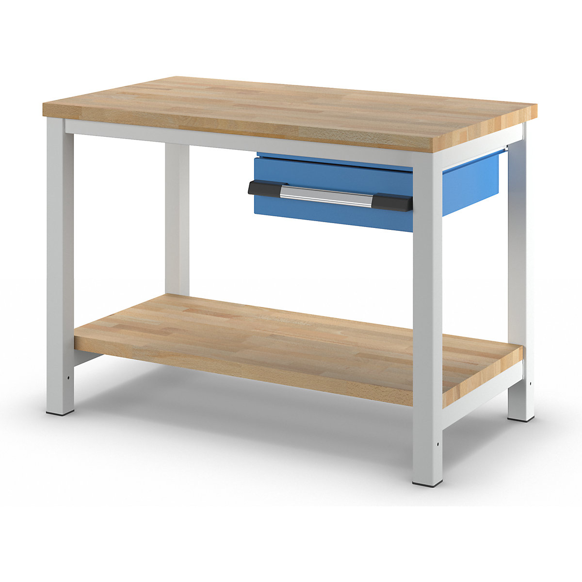 Werkbank, Gestellbauweise Serie 8000 eurokraft pro (Produktabbildung 3)-2