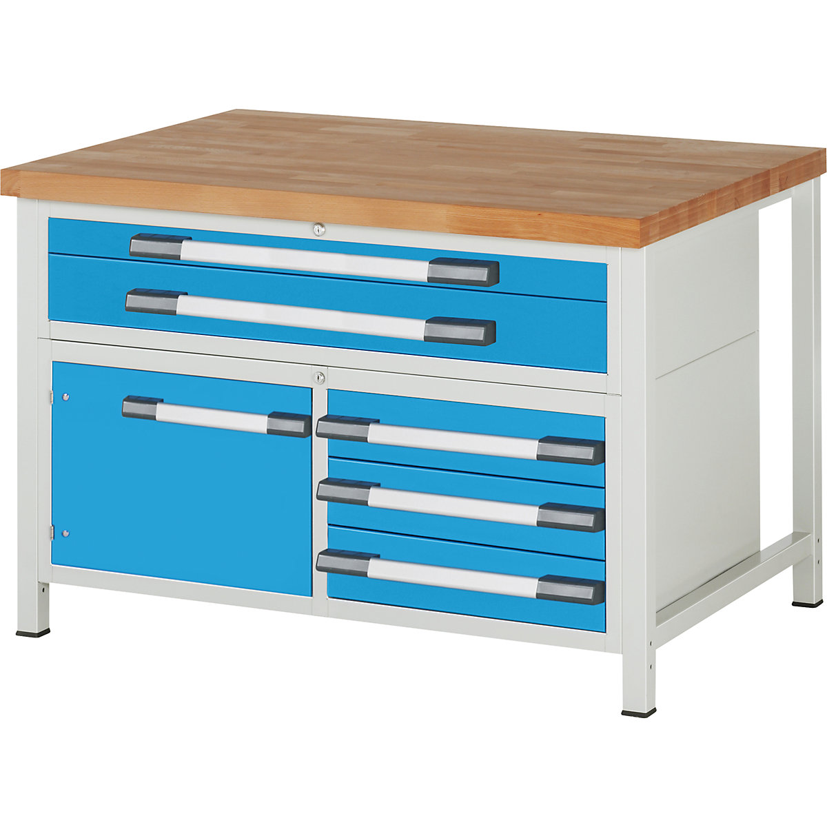 Werkbank, Gestellbauweise Serie 8000 eurokraft pro