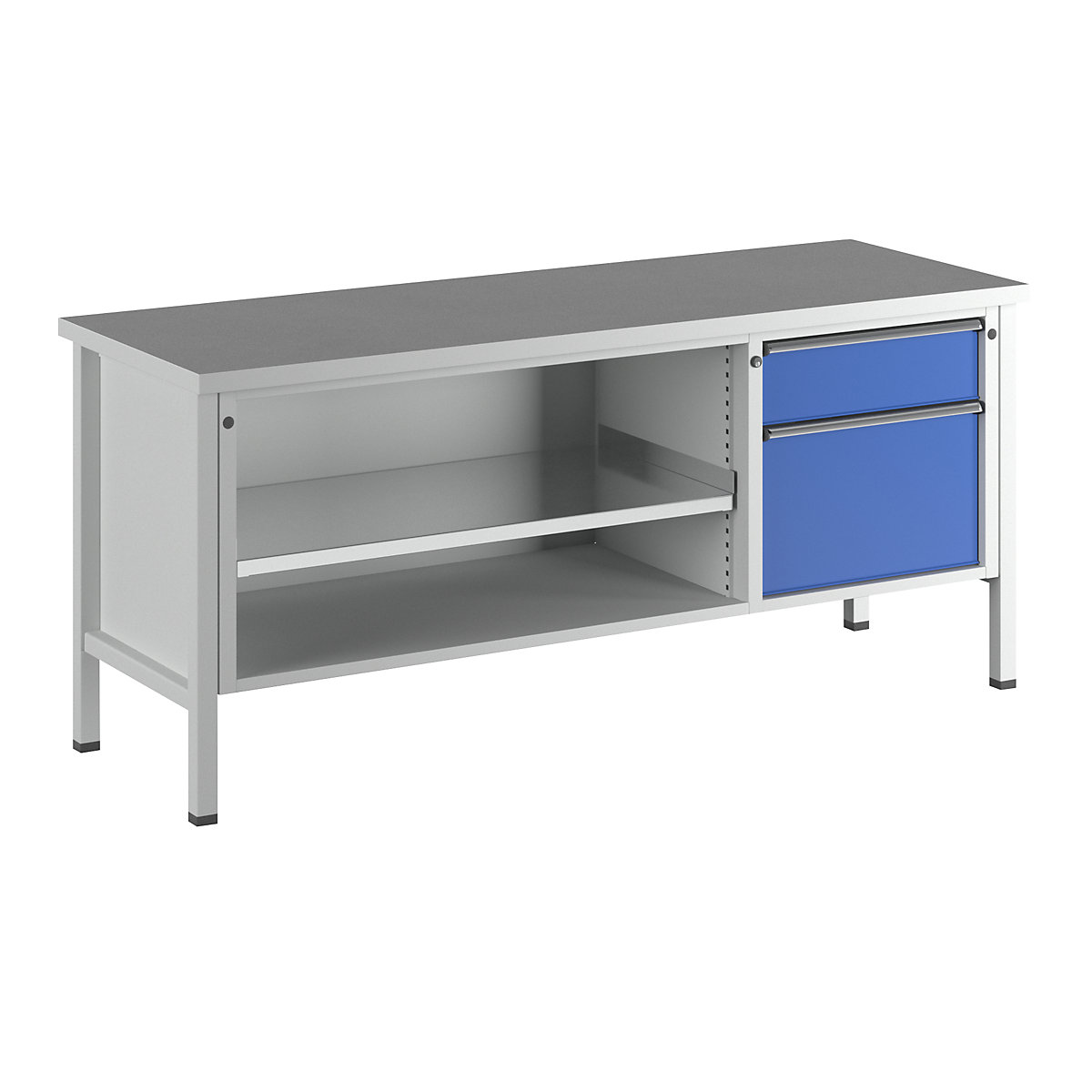ANKE Serie V Workbench Universal Plate Light Gray 2000x700x890mm 3