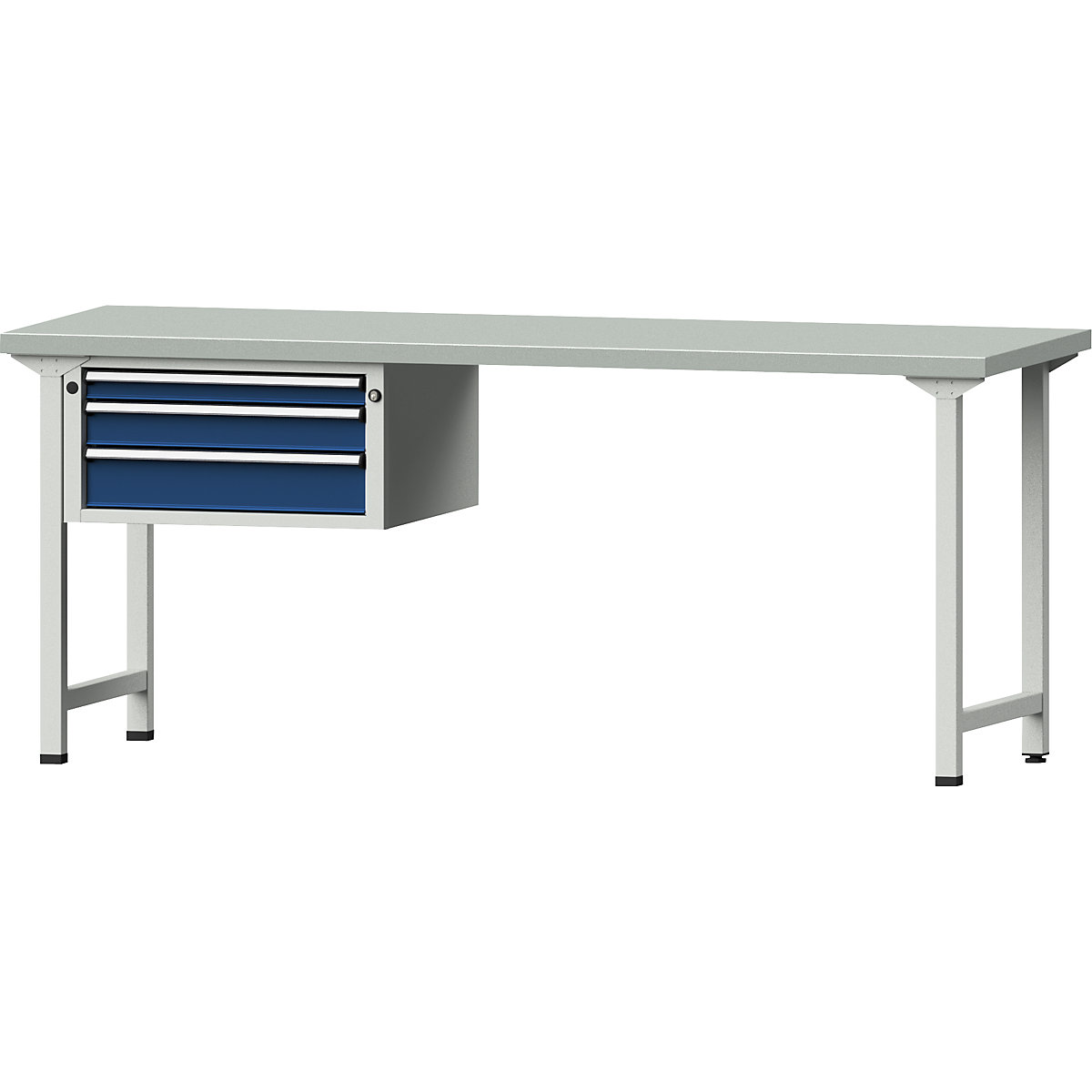 ANKE Workbench Frame Series V 3 Drawers Steel Top 2000 mm 3