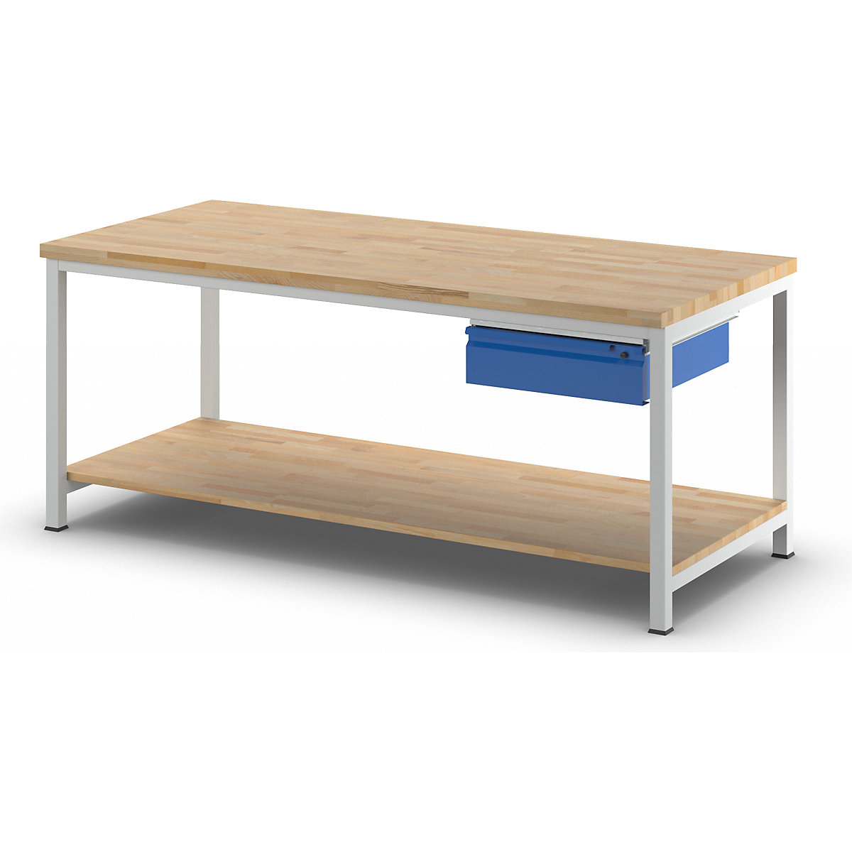RAU Workbench Frame Construction Light Gray/Blue 2000x900x840 mm 5