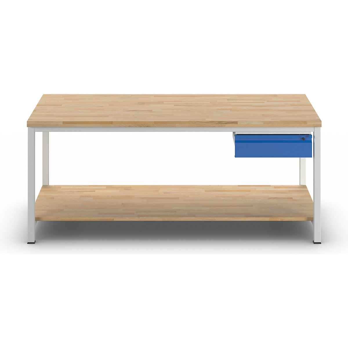 RAU Workbench Frame Construction Light Gray/Blue 2000x900x840 mm 10
