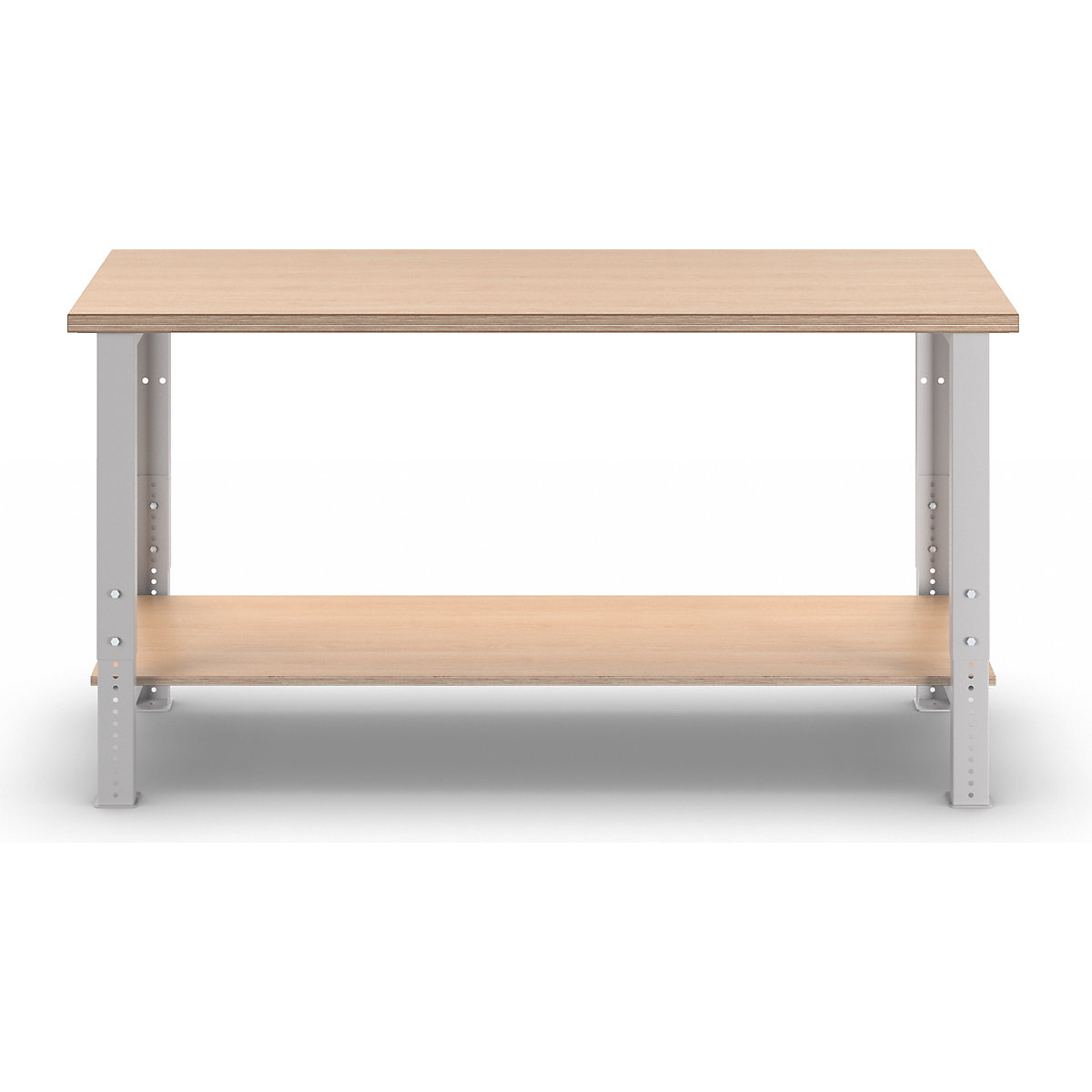 LISTA Modular Workbench Light Grey 2000x750x900 mm 10