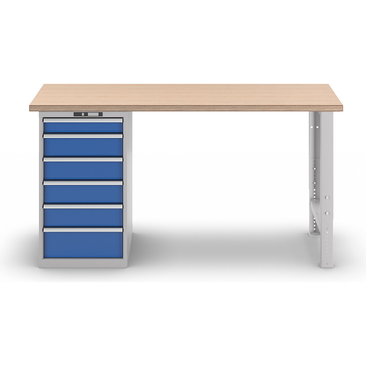 LISTA Modular Workbench Gentian Blue 2000x750mm 10