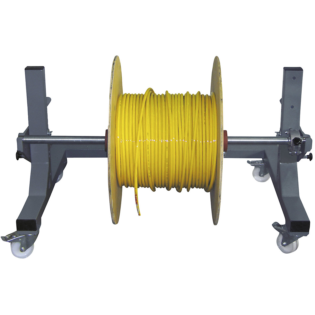 Trommelabwickler mit Ablaufkonen