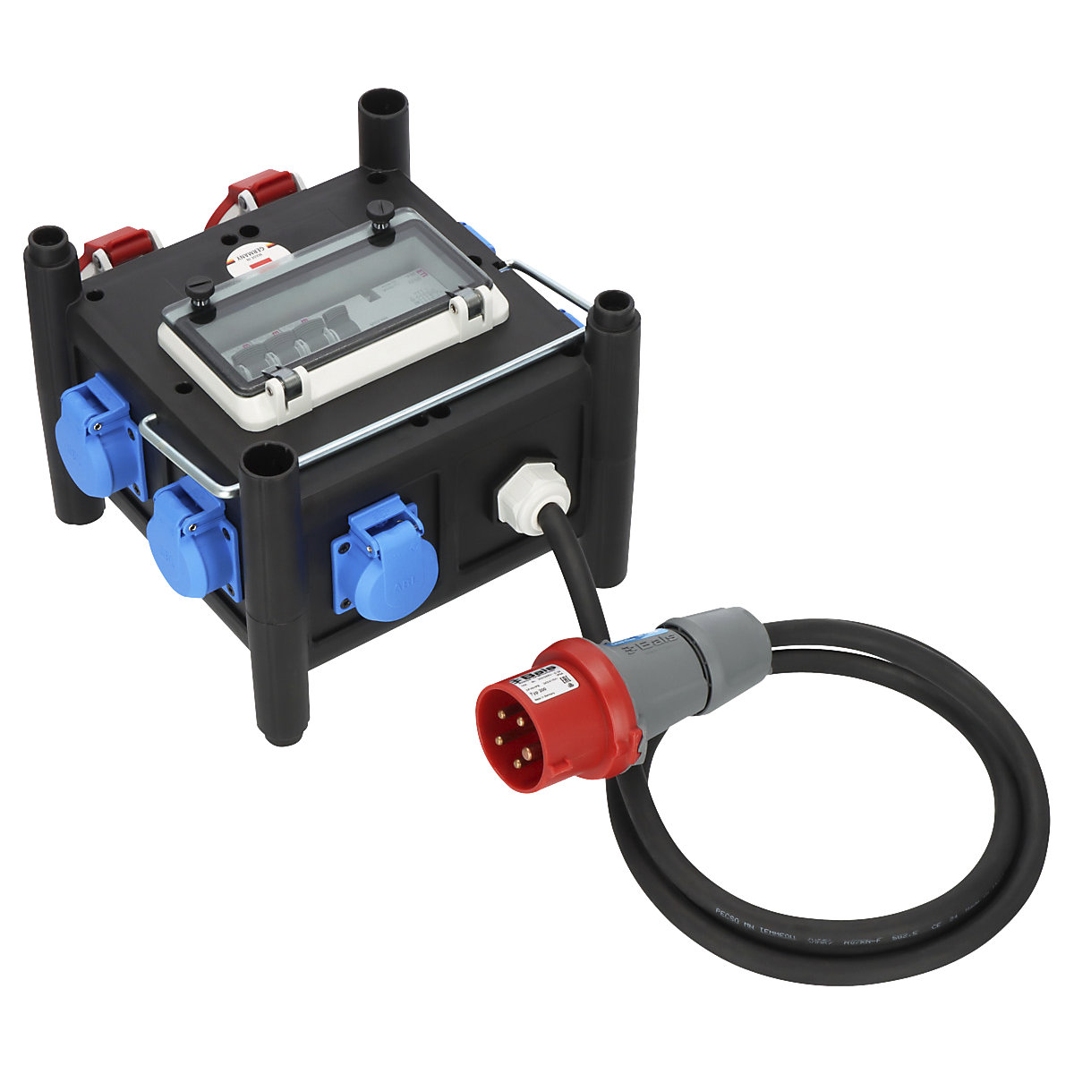 Gummi-Stromverteiler BSV 3 FI Typ B Brennenstuhl (Produktabbildung 2)-1
