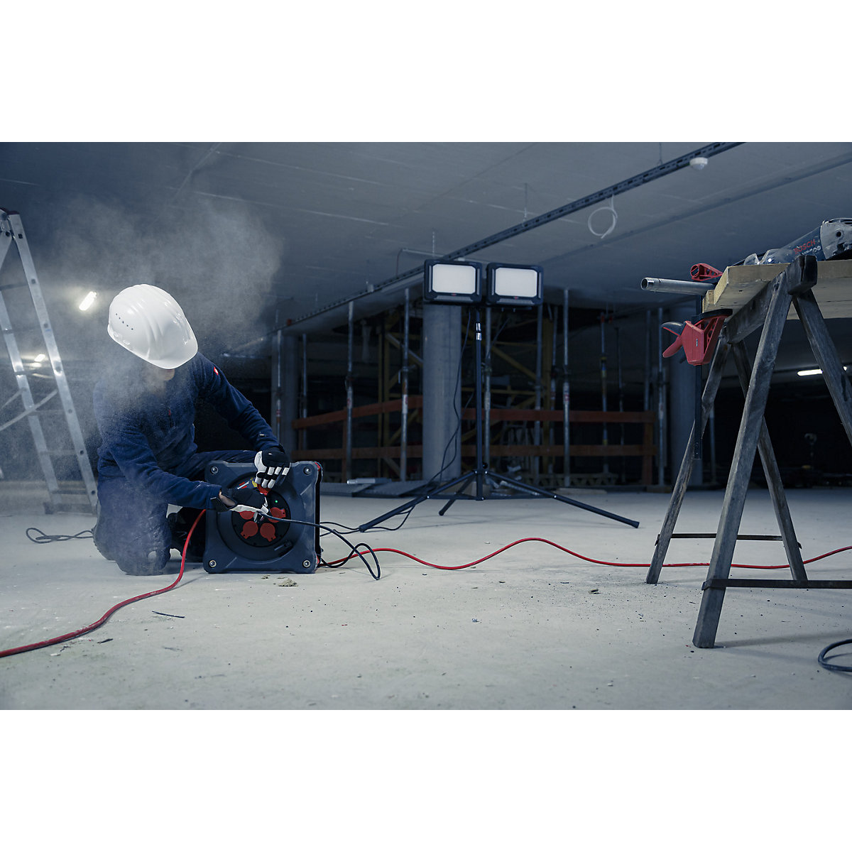 Professional Baustellen-Kabeltrommel mit Powerblock KC 3210 5 Brennenstuhl (Produktabbildung 3)-2