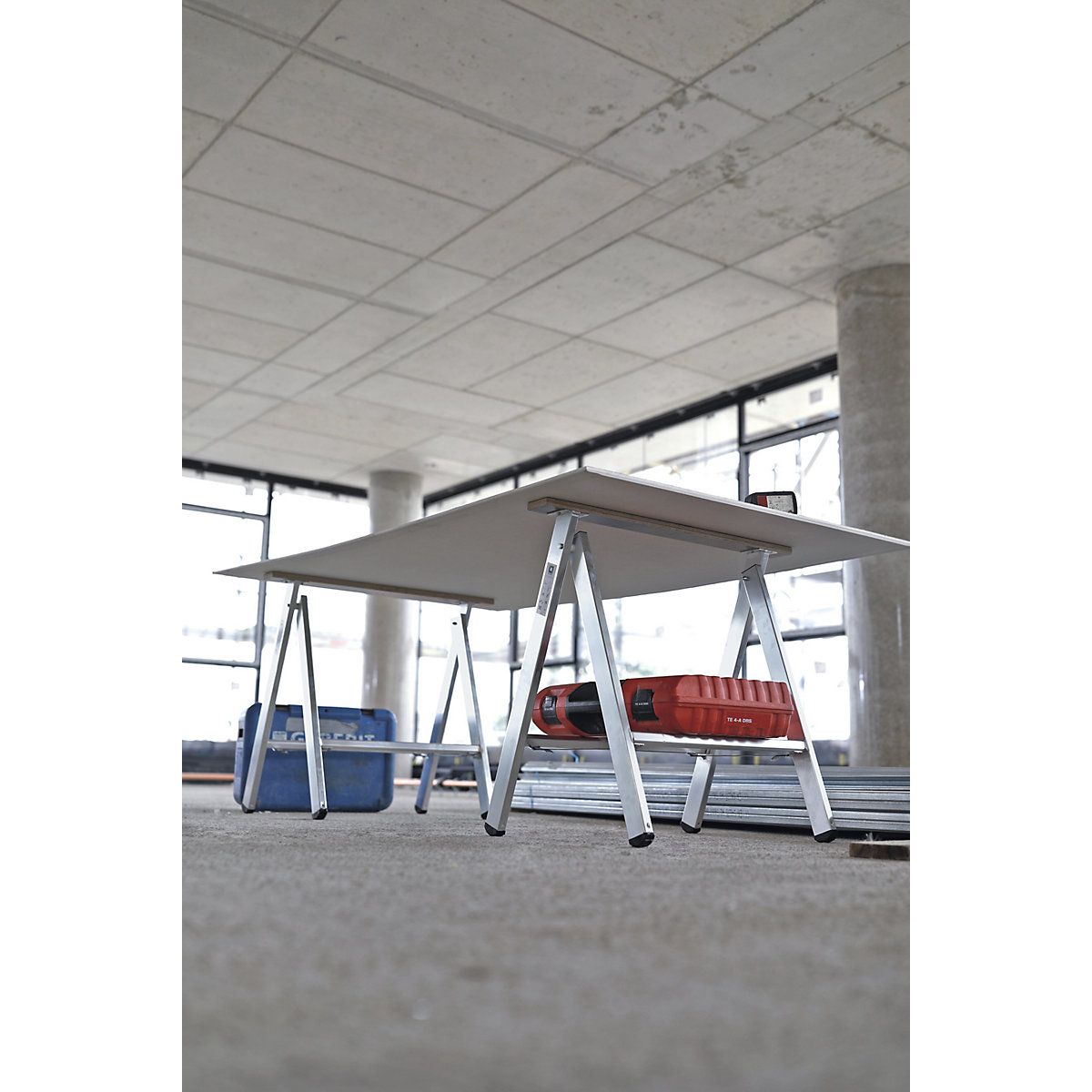 Arbeitsbock aus Alu, klappbar MUNK (Produktabbildung 2)-1