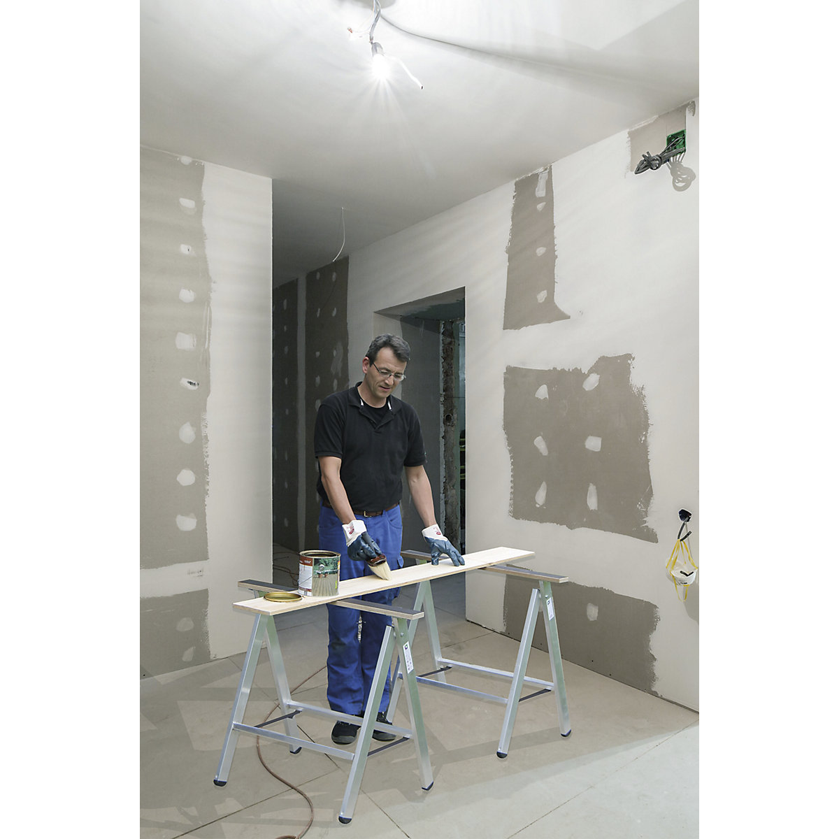 Arbeitsbock aus Alu, klappbar MUNK (Produktabbildung 4)-3