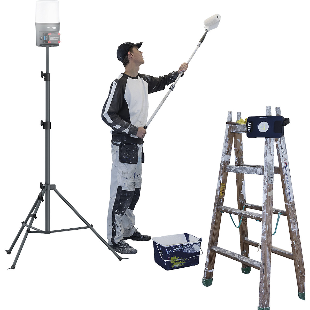 LED-Arbeitsleuchte AREA 6 CONNECT SCANGRIP (Produktabbildung 4)-3