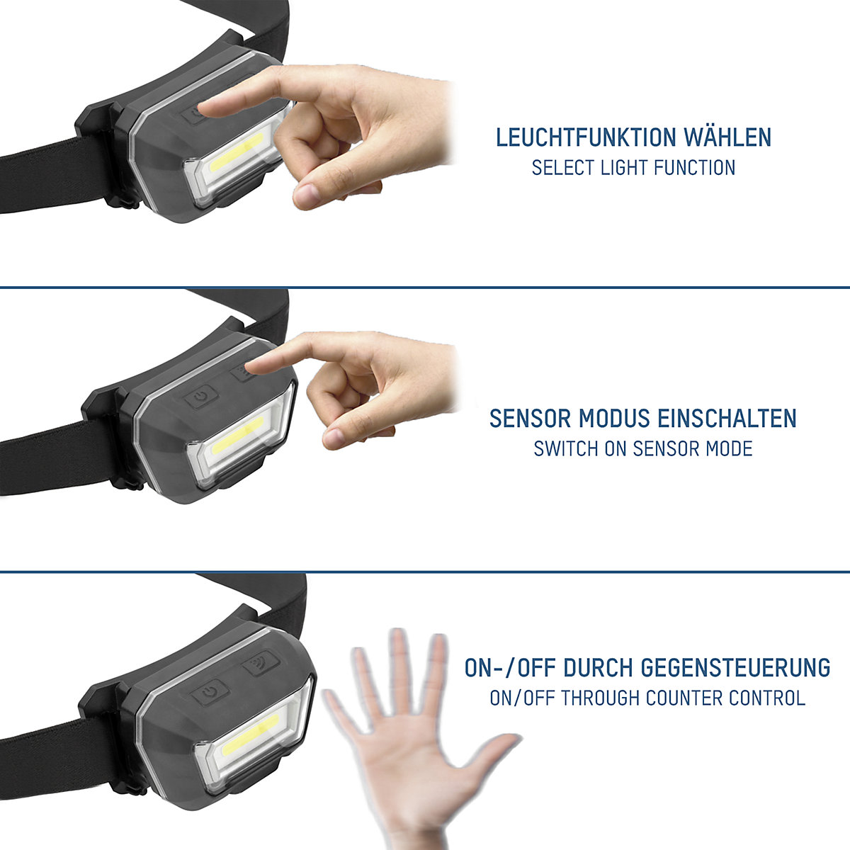 LED-Stirnleuchte HD280RS Ansmann (Produktabbildung 11)-10