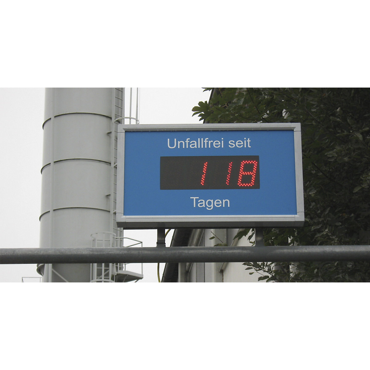 Außen-LED-Anzeige, Unfallfreie Tage (Produktabbildung 3)-2