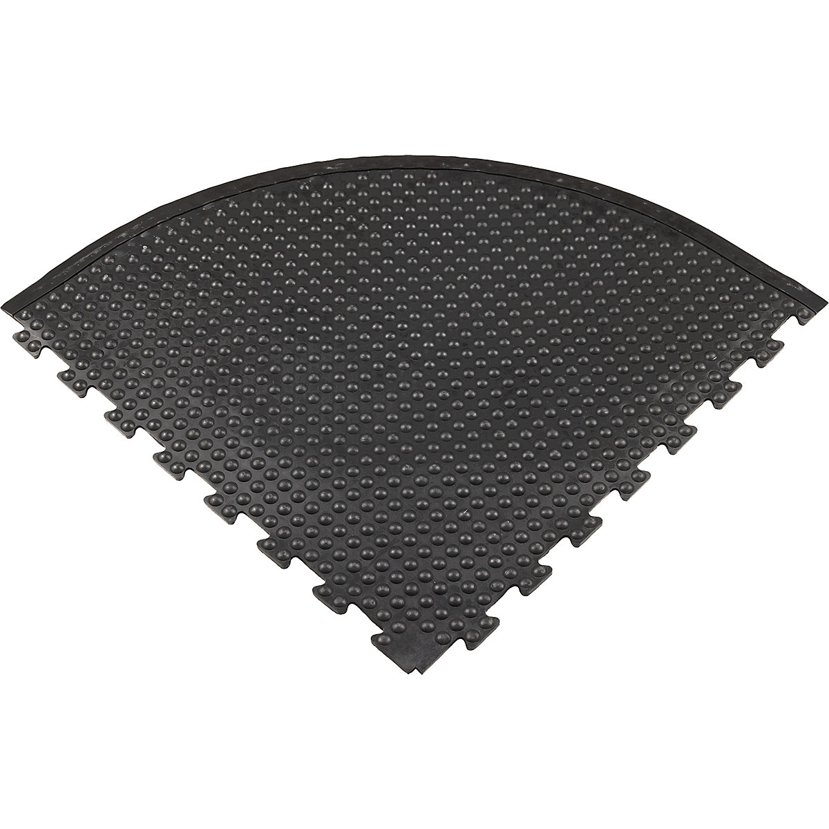 Anti-Ermüdungsmatte YOGA DOME BASIC, schwarz genoppt Miltex (Produktabbildung 2)-1