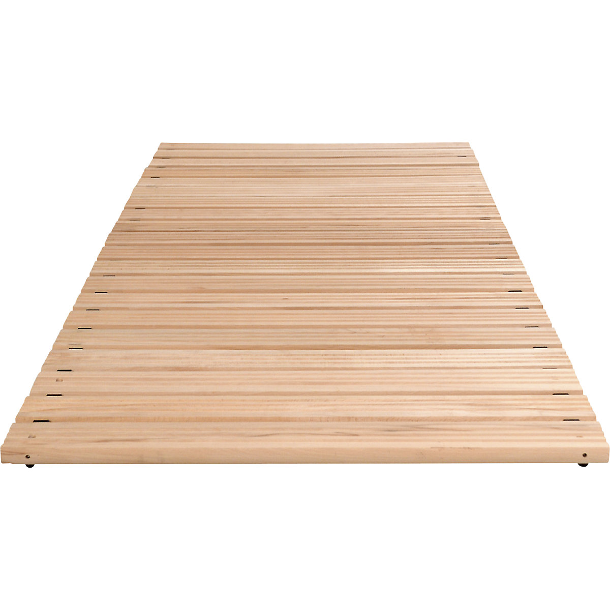 Holzlaufrost Yoga, Buche hell, pro lfd. m Miltex