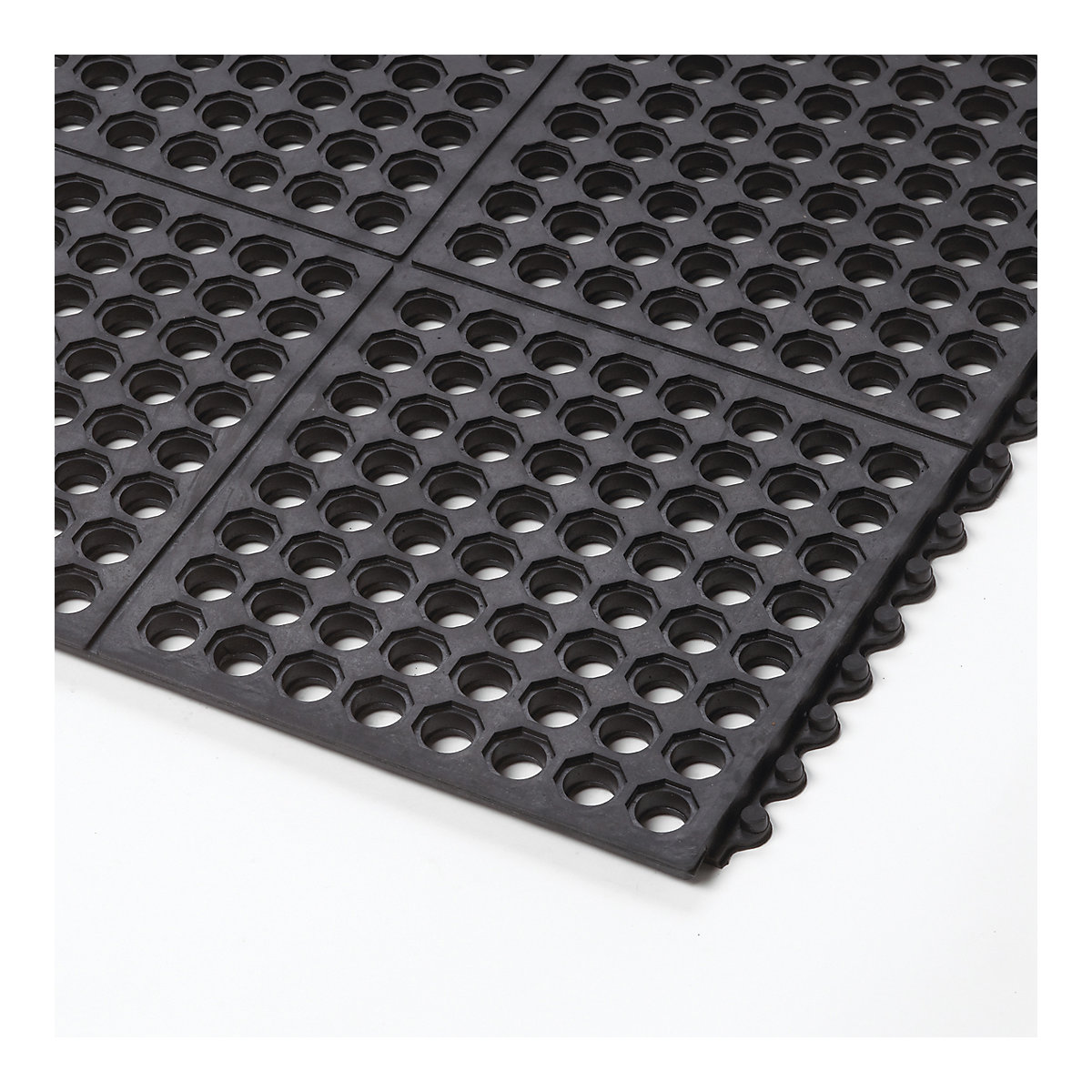 Stecksystem, Cushion Ease™ Naturgummi, gelocht NOTRAX