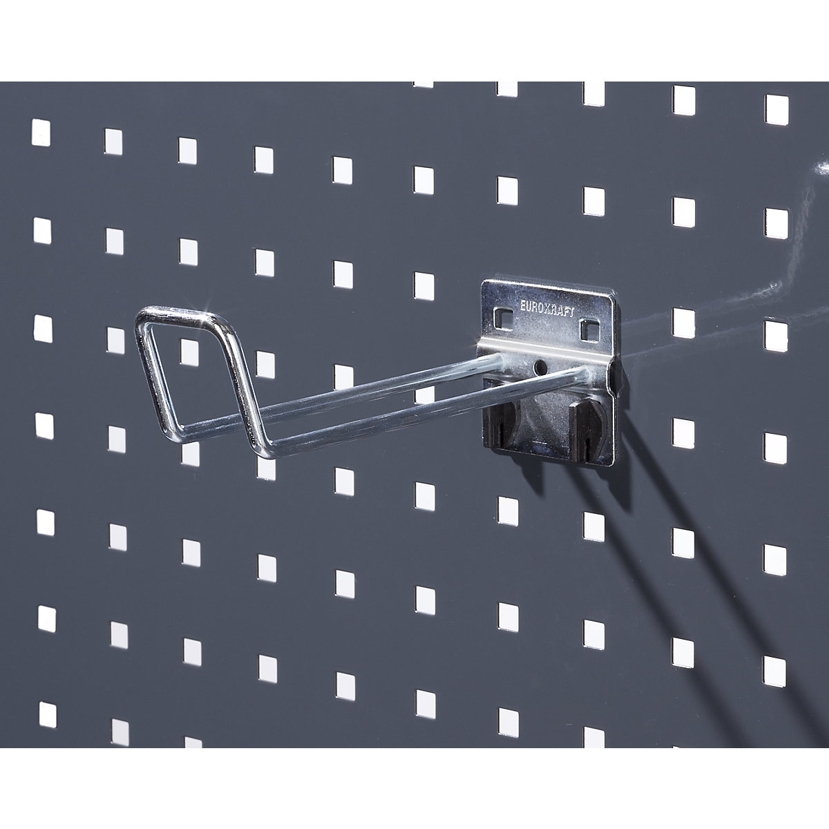 Eurokraft Pro Pegboard Tool Hook Silver 150 mm 3
