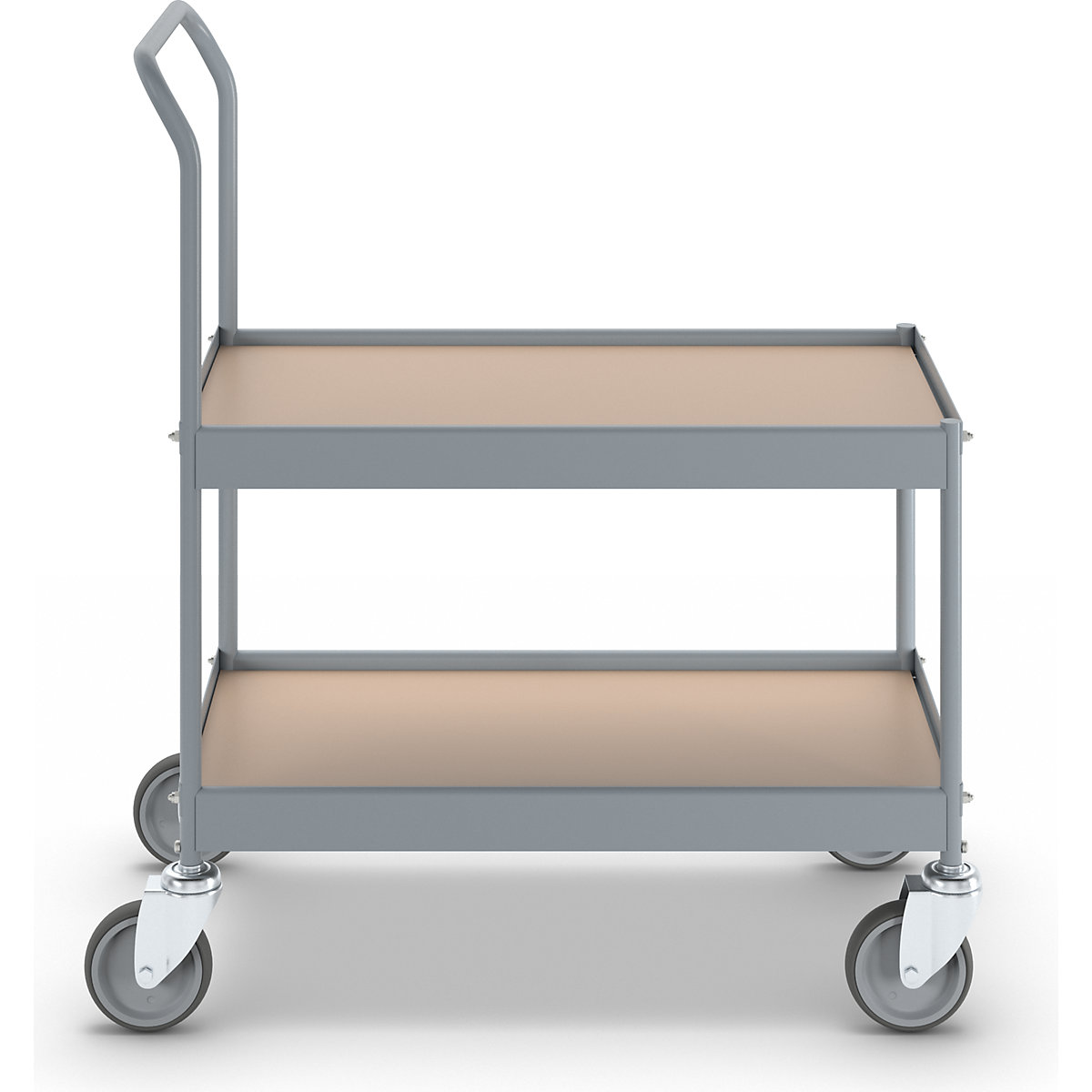 eurokraft pro Clearing Cart Silver/Beech 84x47x95cm 4
