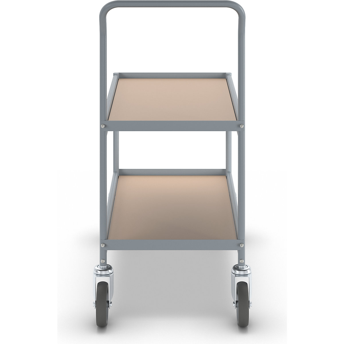 eurokraft pro Clearing Cart Silver/Beech 84x47x95cm 5