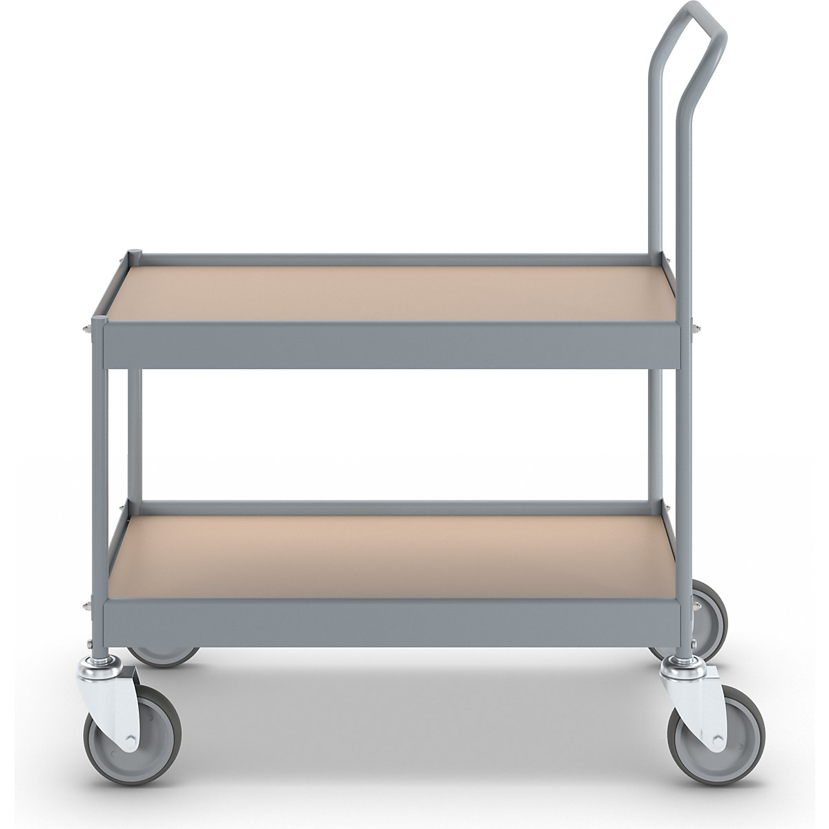 eurokraft pro Clearing Cart Silver/Beech 84x47x95cm 10
