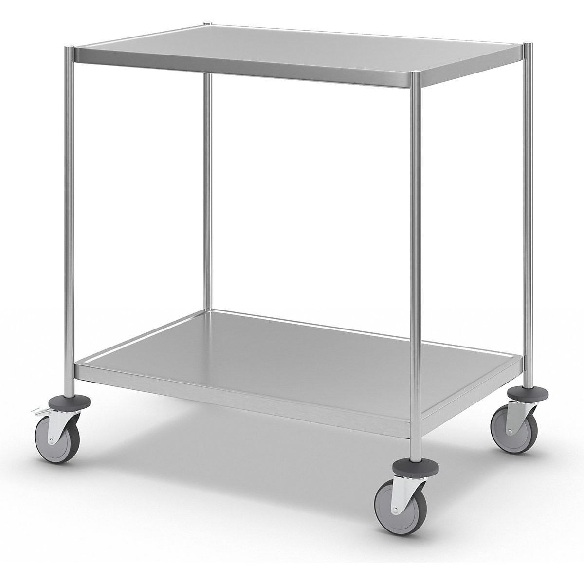 Edelstahl-Etagenwagen, verschweißt Kongamek (Produktabbildung 6)-5