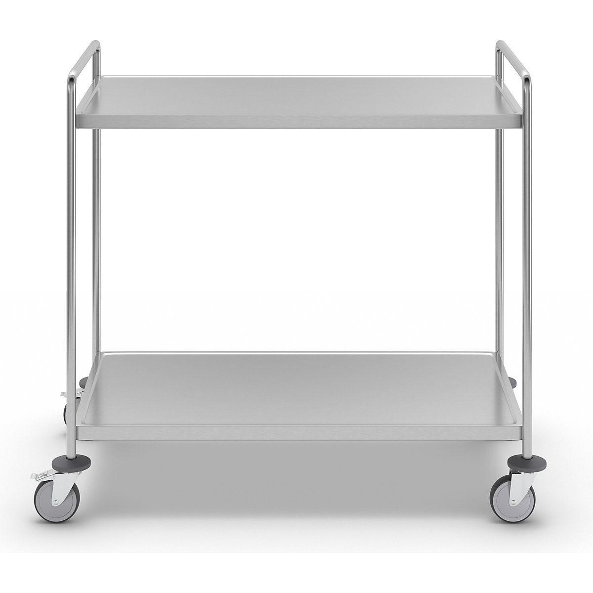 Edelstahl-Etagenwagen, verschweißt Kongamek (Produktabbildung 2)-1