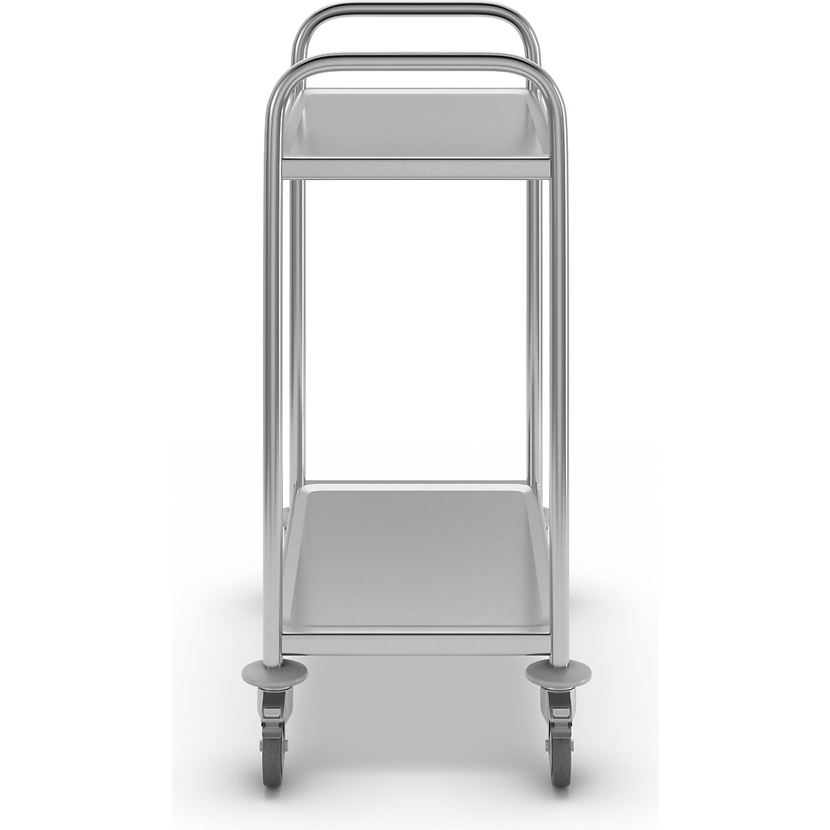 Edelstahl-Servierwagen eurokraft basic (Produktabbildung 5)-4