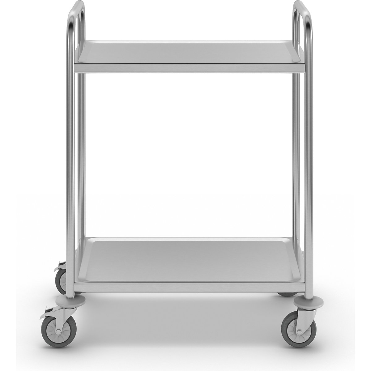 Edelstahl-Servierwagen eurokraft basic (Produktabbildung 6)-5