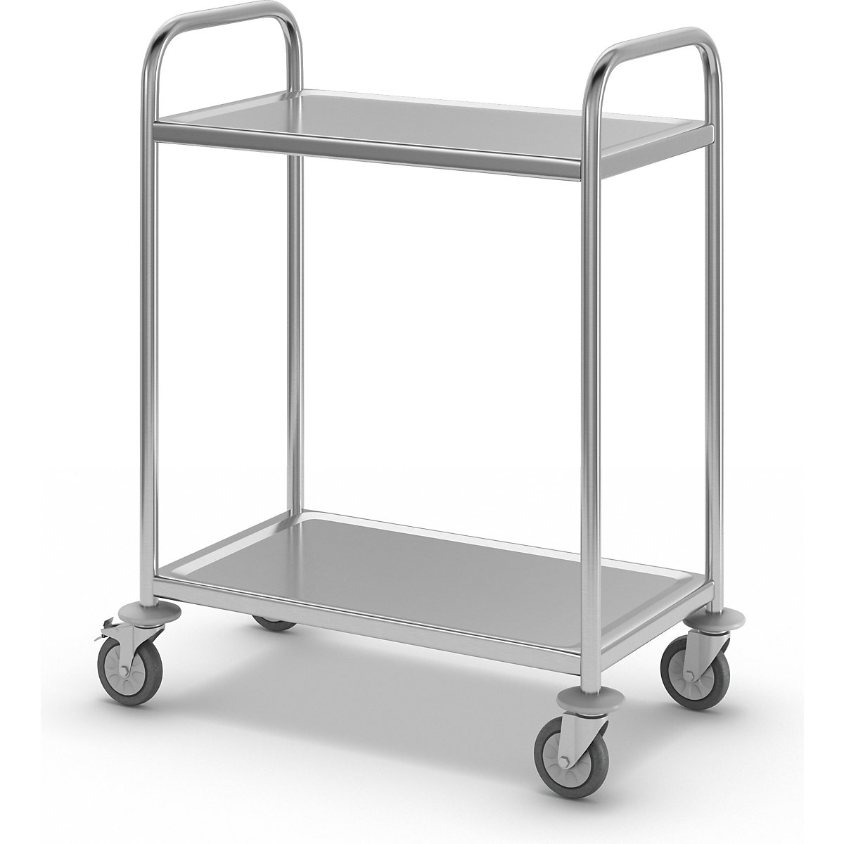 Edelstahl-Servierwagen eurokraft basic (Produktabbildung 8)-7