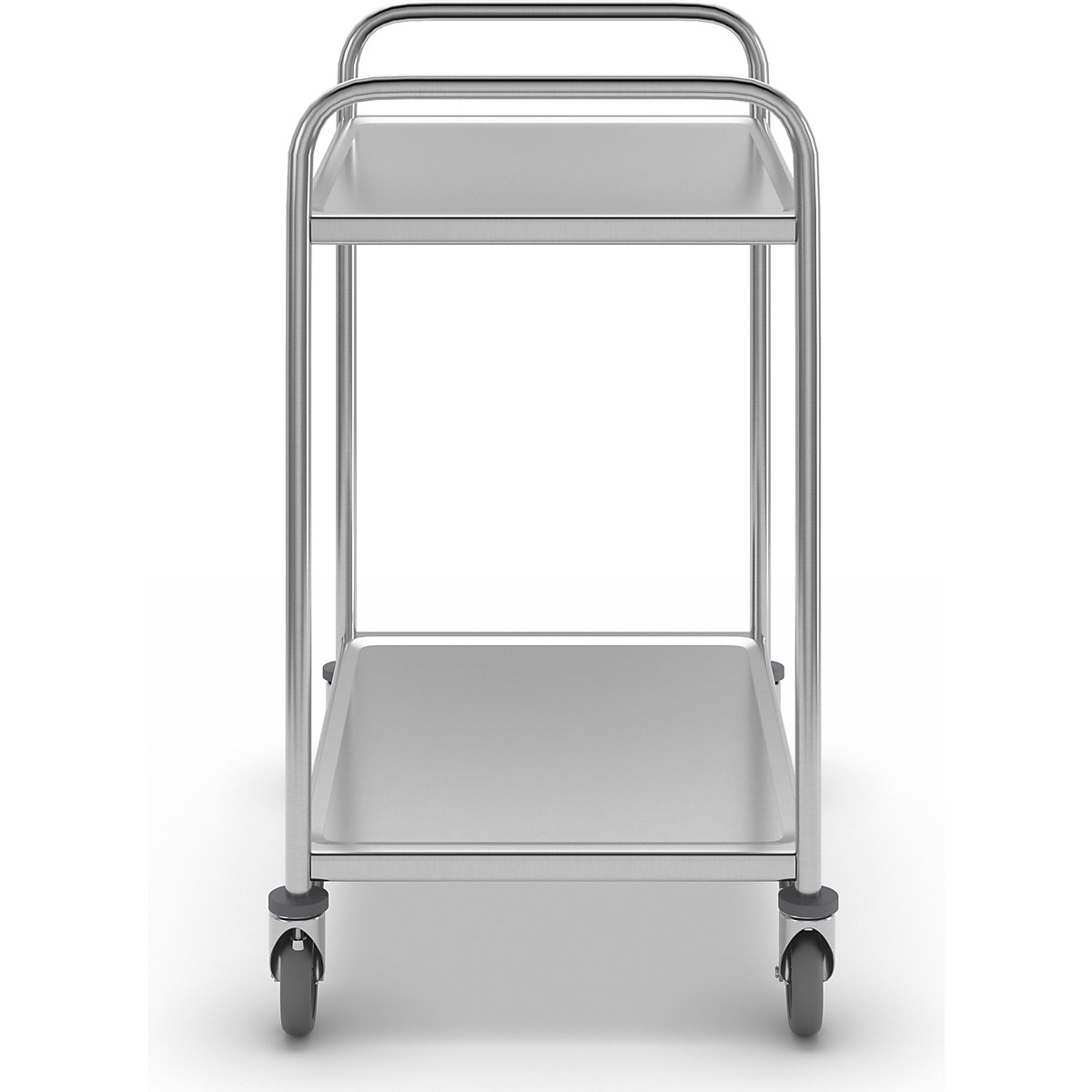 kaiserkirk Stainless Steel Serving Cart 2 Tiers Silver 6