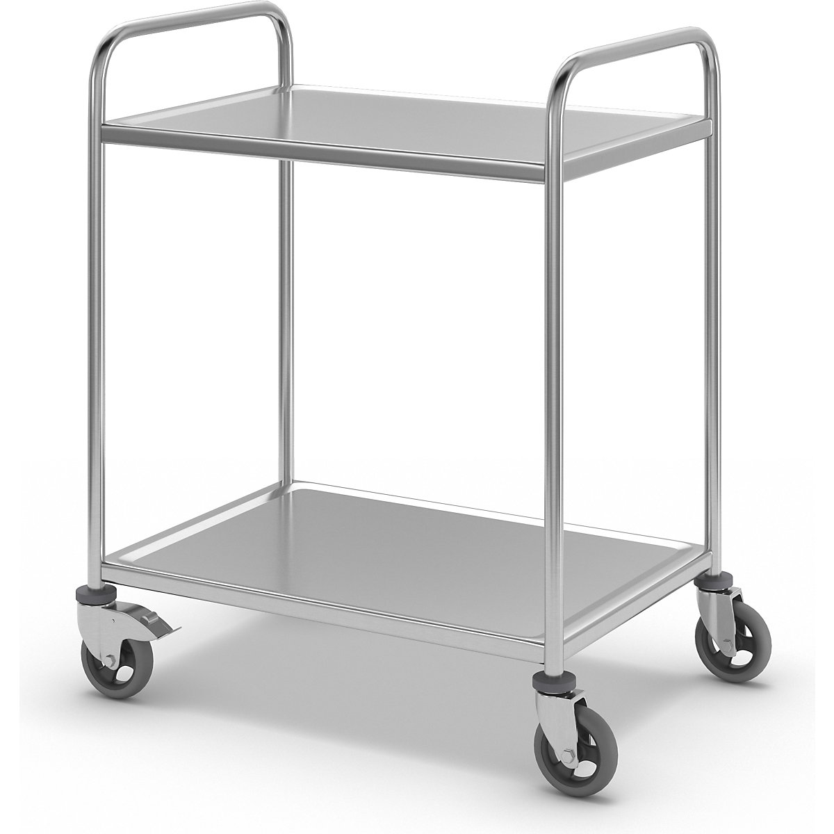 kaiserkirk Stainless Steel Serving Cart 2 Tiers Silver 10