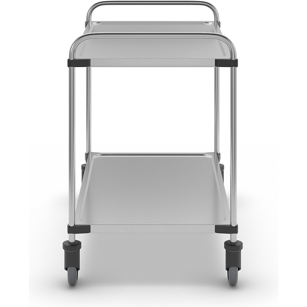 Servierwagen aus Edelstahl (Produktabbildung 3)-2