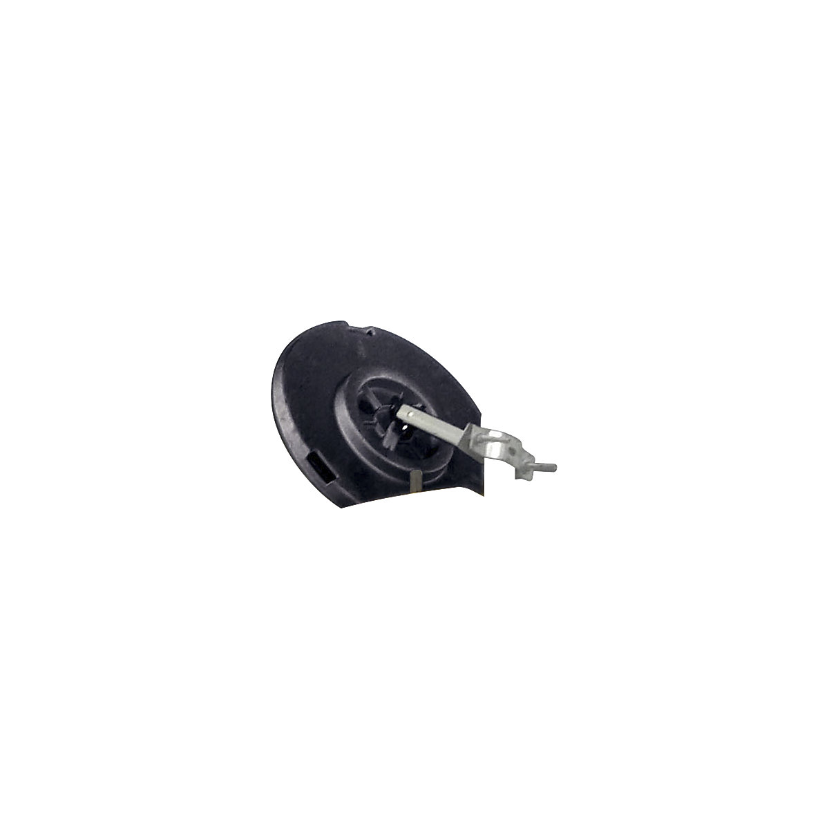 P.A.S. Vialux Round Two-Way Industrial Mirror Black 500mm 5