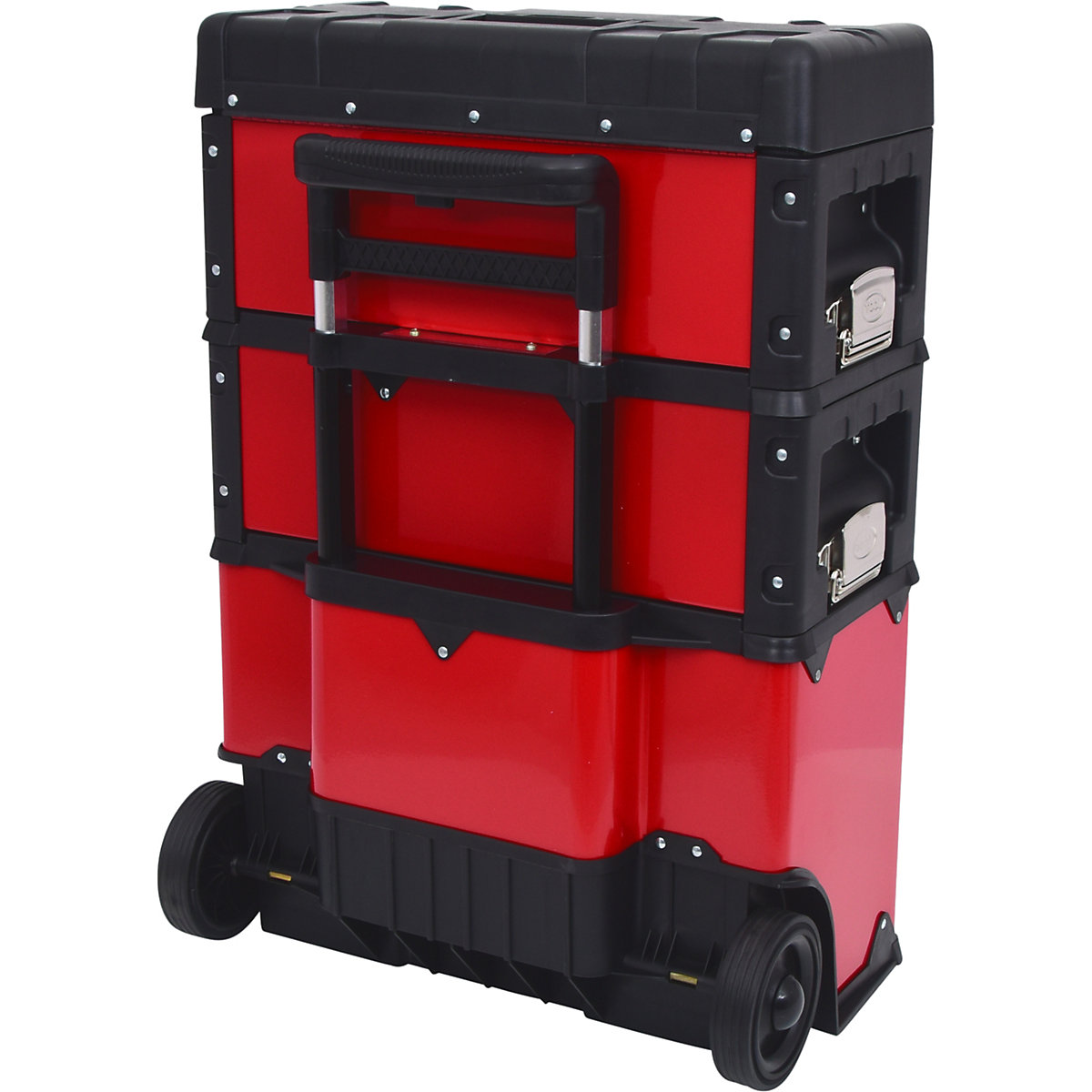 Fahrbarer Kunststoff-Stahlblech-Werkzeugkasten KS Tools (Produktabbildung 5)-4