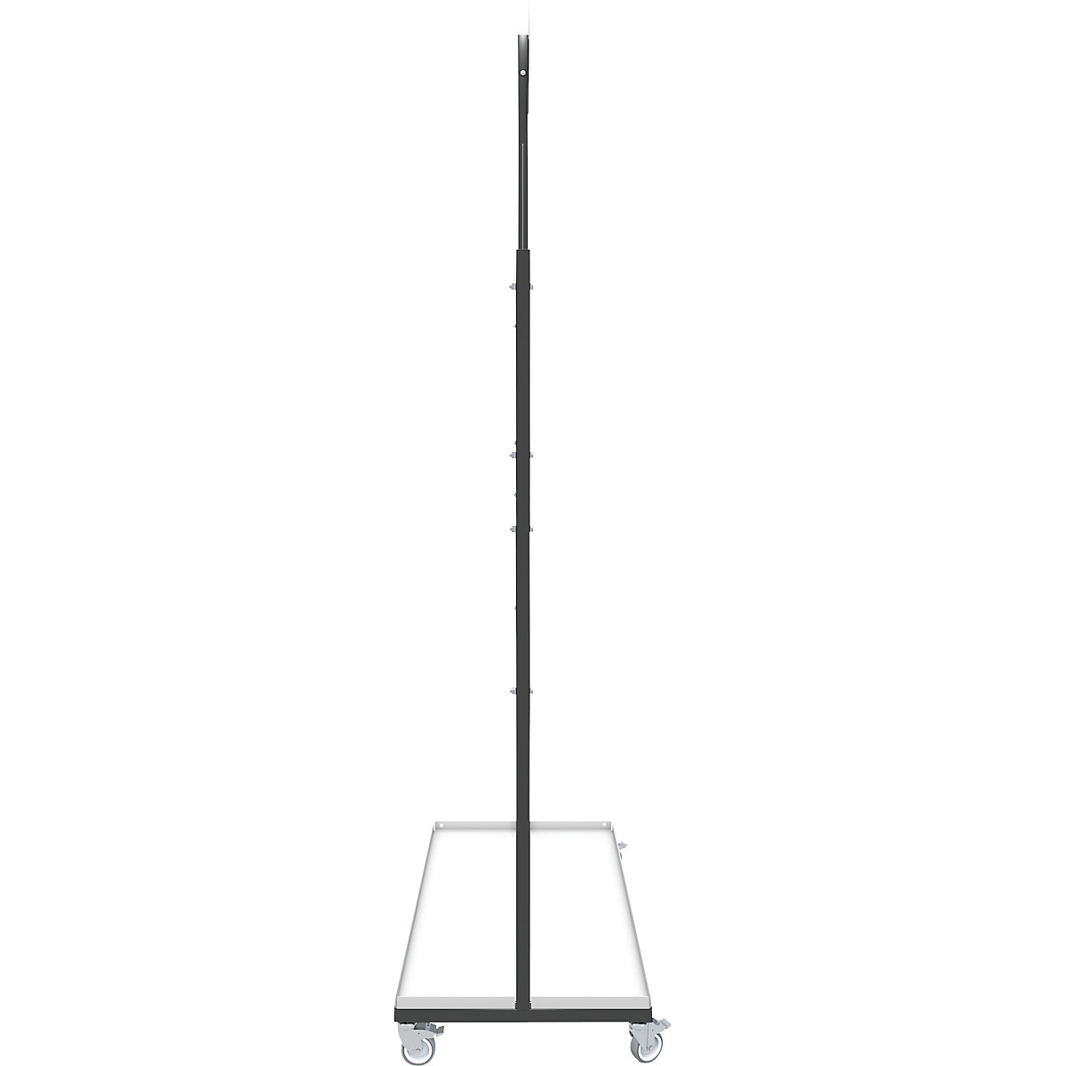 eurokraft pro Mobile Organization Panel System Anthracite Grey 100x55.6x173.5 cm 10