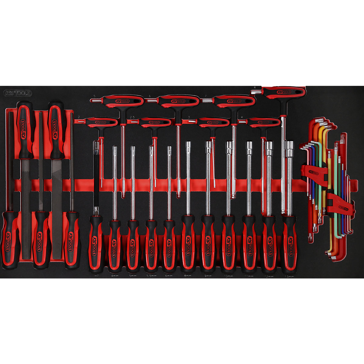 Werkstattwagen PERFORMANCE PLUS mit Werkzeug KS Tools (Produktabbildung 3)-2