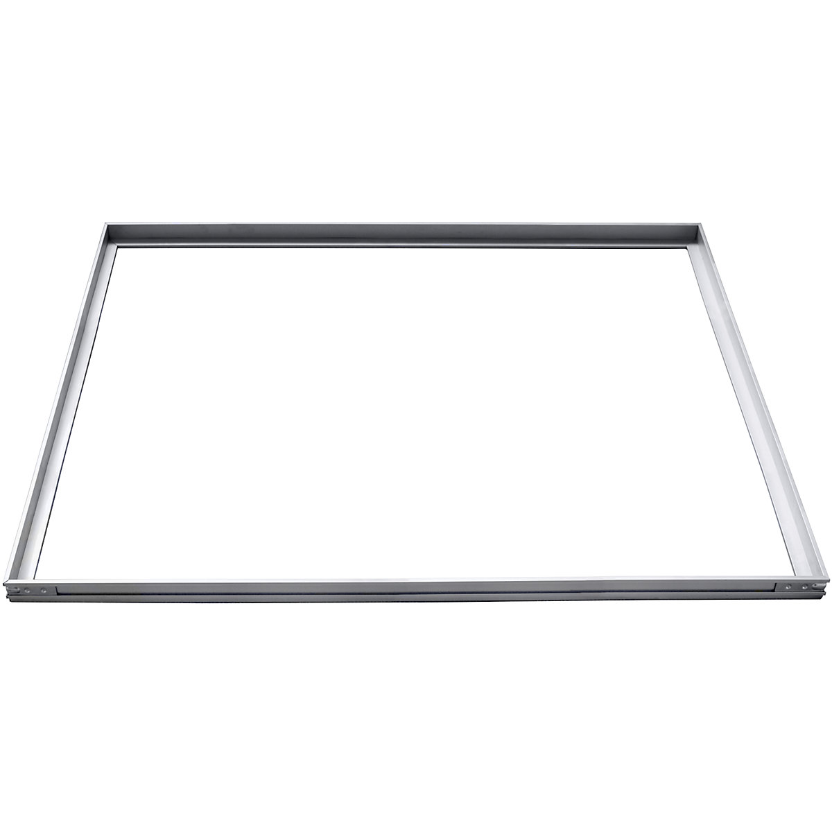 Miltex Aluminium Recessed Frame Mat Well Frame Alu Silver 100x100cm 3