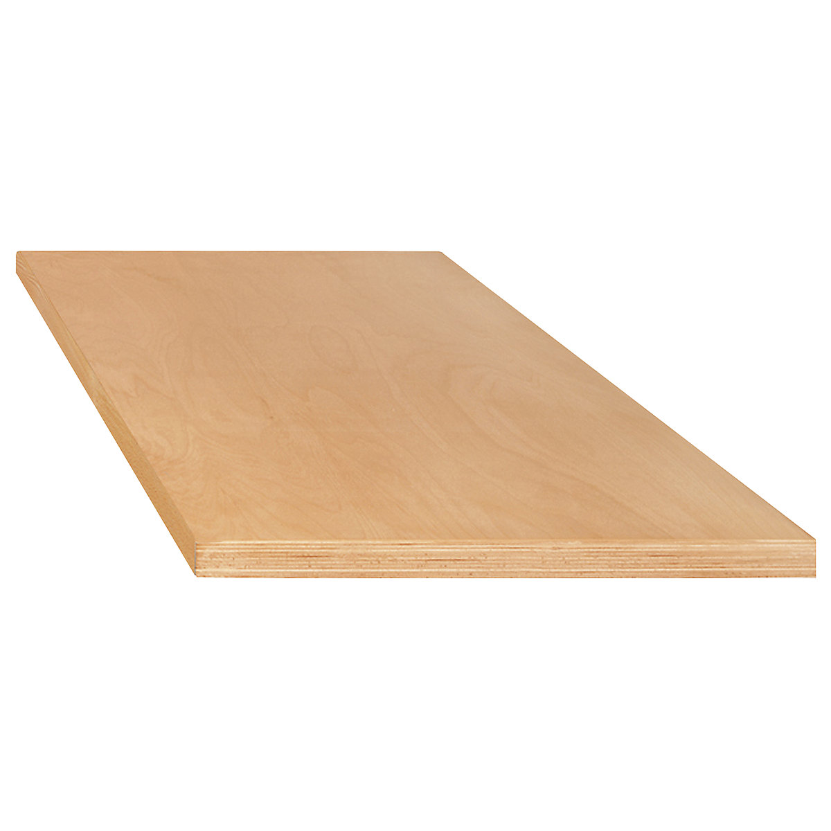 LISTA Workbench Worktop Beech Multiplex 1500 x 750 x 50 mm 3