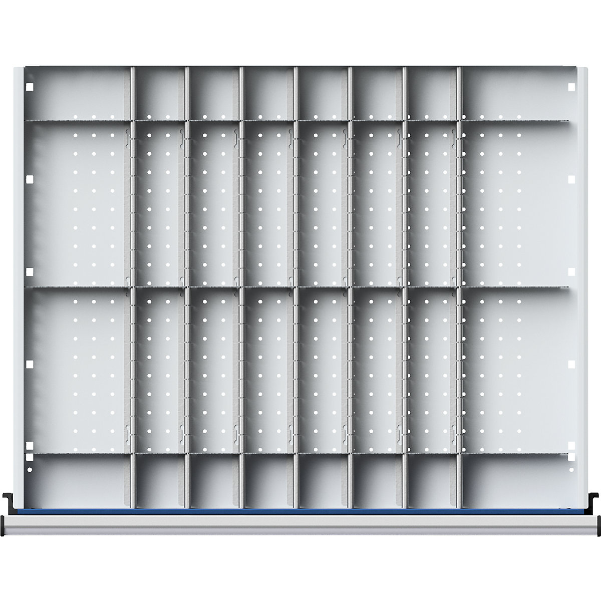 ANKE Drawer Divider Set 750x600mm Silver 3