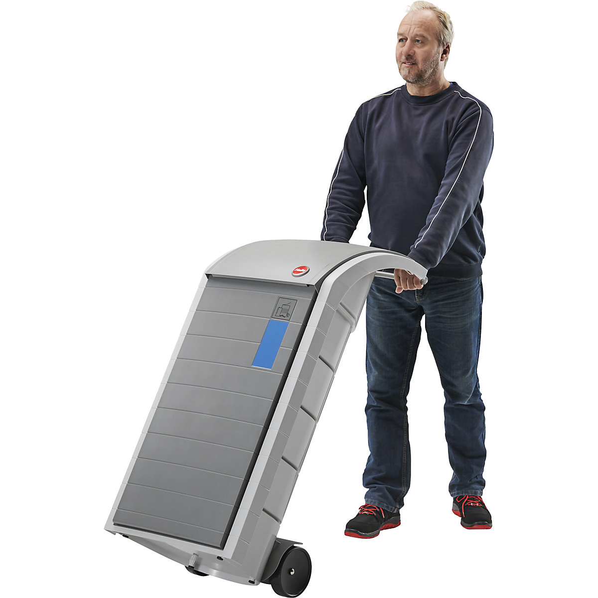 Fahrsatz für Wertstoffbehälter ProfiLine WSB Design Hailo (Produktabbildung 6)-5